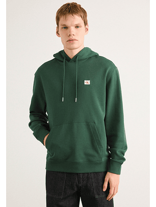 Sweat Hoodie Verde - Calvin Klein  