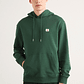 Sweat Hoodie Verde - Calvin Klein   - Miniatura 1
