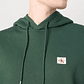 Sweat Hoodie Verde - Calvin Klein   - Miniatura 6