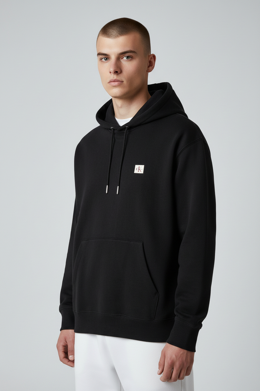 Sweat Hoodie Preto - Calvin Klein  1