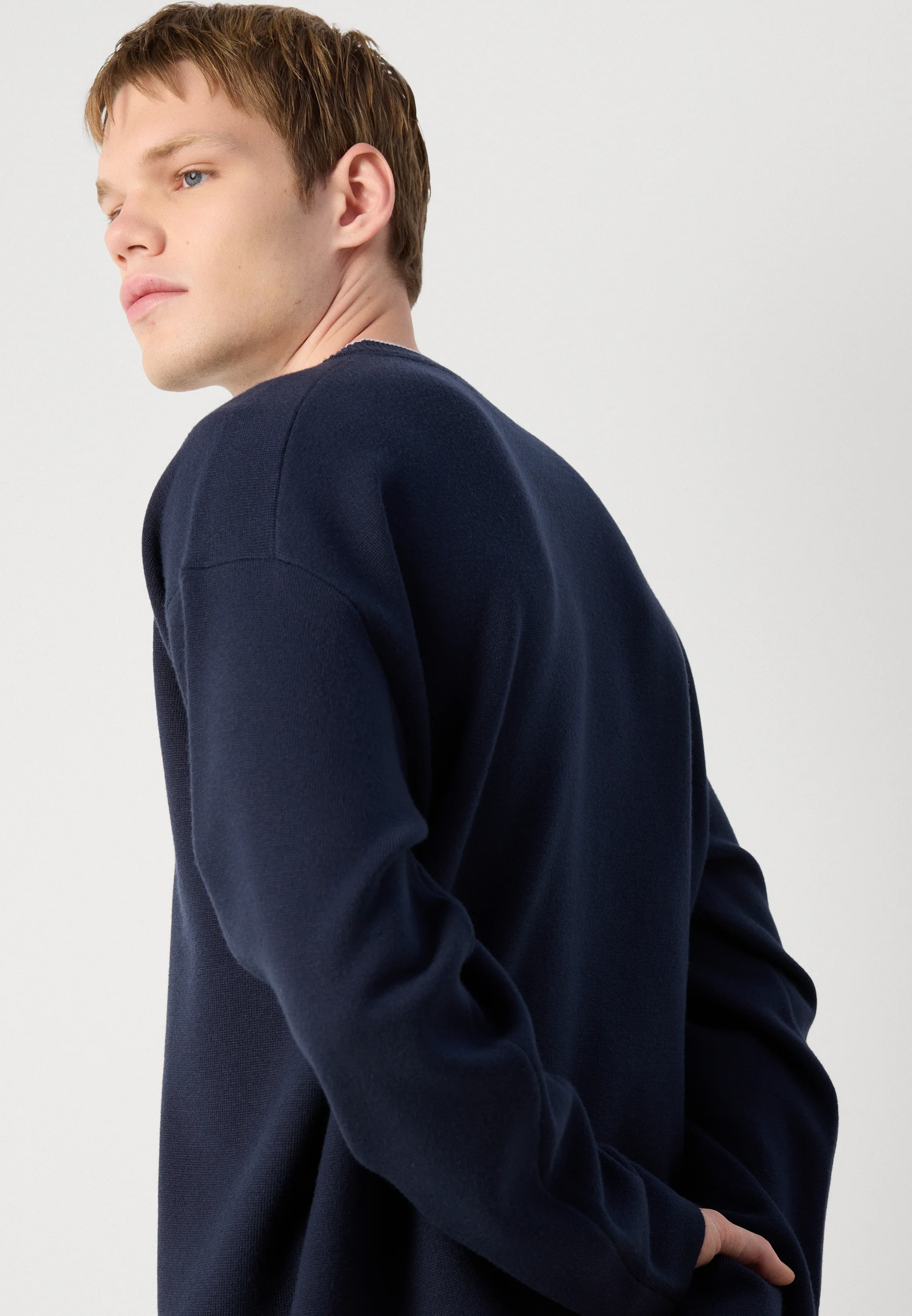 Camisola de Malha Azul Escuro - Calvin Klein 3