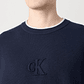 Camisola de Malha Azul Escuro - Calvin Klein - Miniatura 4