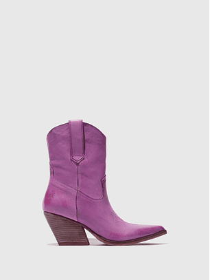 Bota Texana WOFY Lilás - Fly London