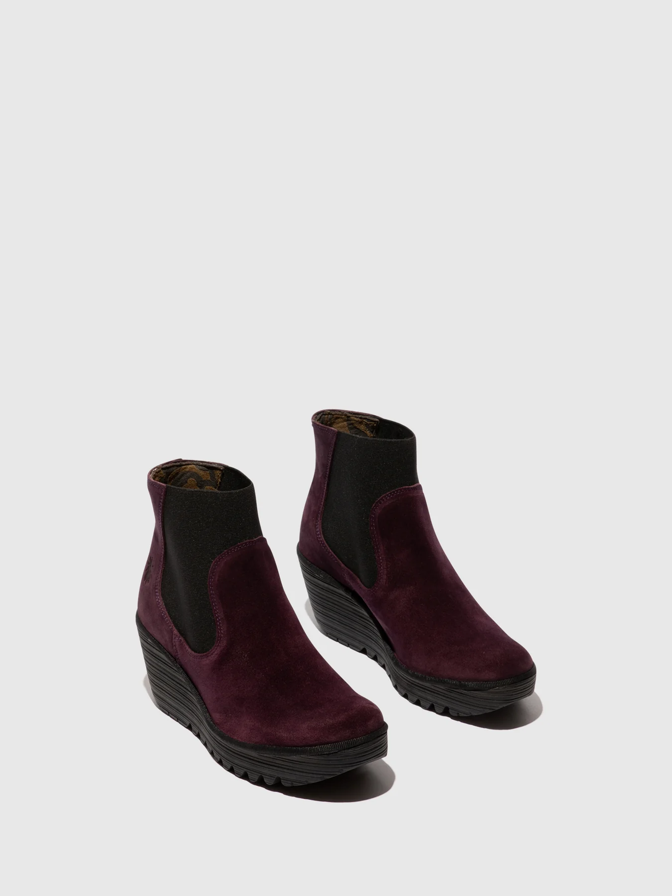 Bota de Cunha Yade Bordeaux - Fly London 3