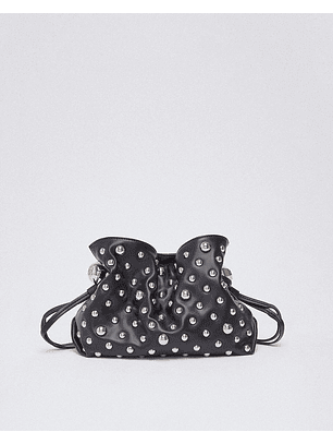 Mala de Ombro RICCY com Tachas Preto - Liu Jo