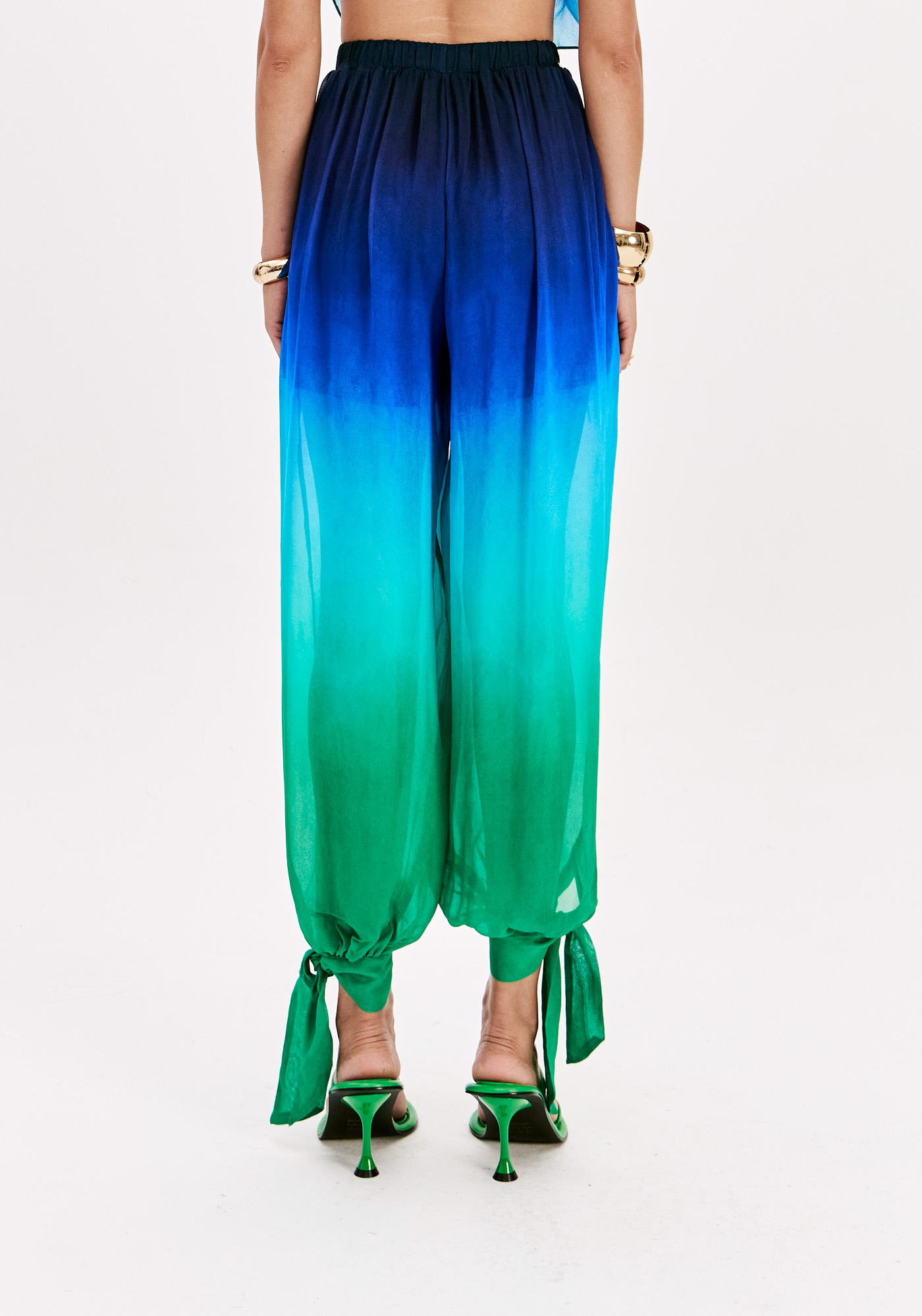 Calças NICE Degradê Azul e Verde - Lança Perfume 3