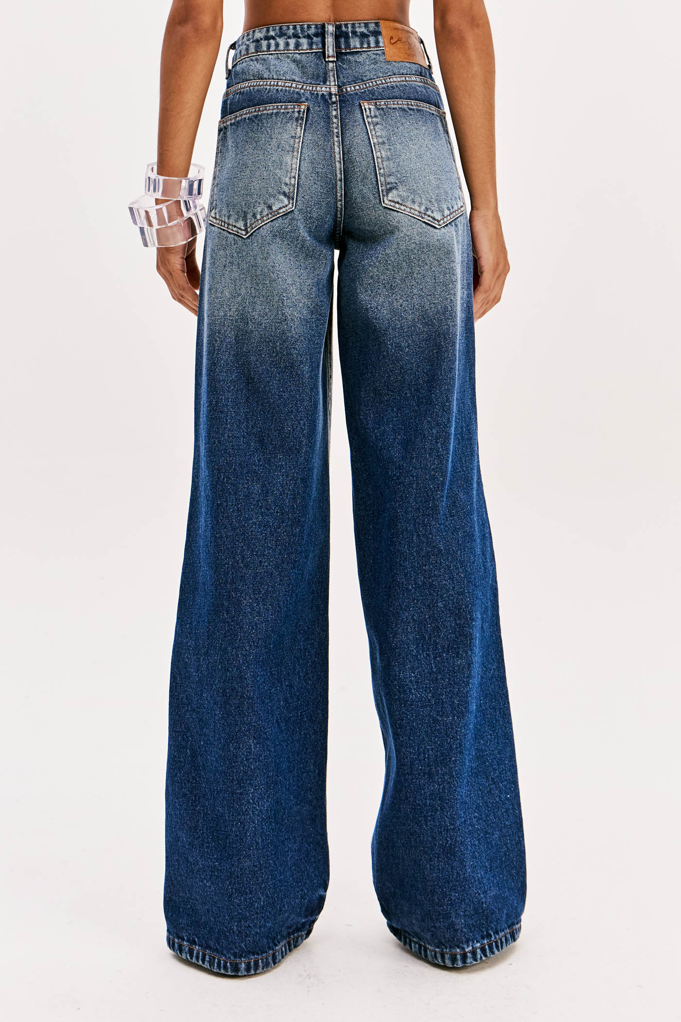 Calças de Ganga Wide Leg - Lança Perfume  3