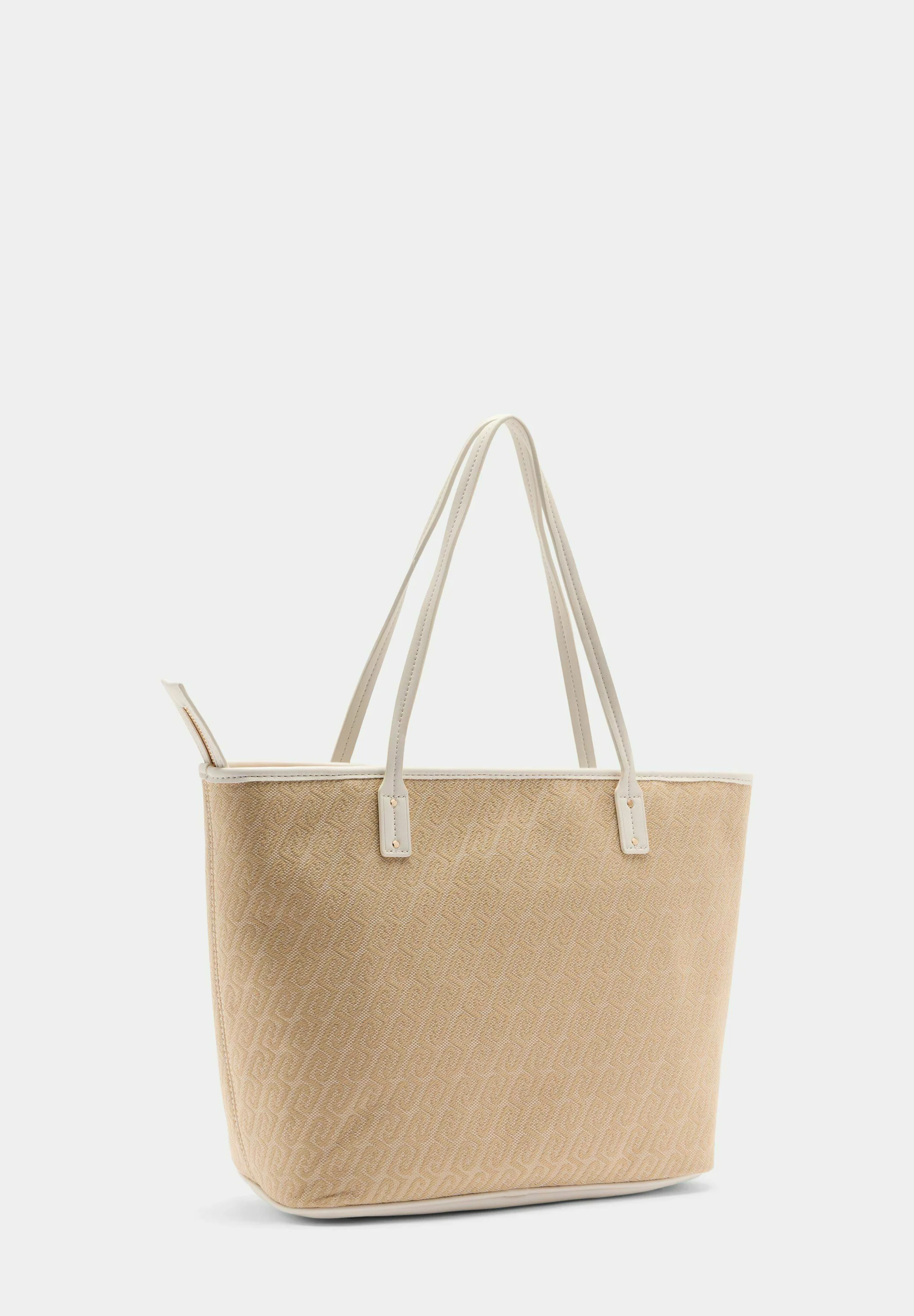 Mala de Ombro EVRIM em Canvas Bege - Liu Jo  2