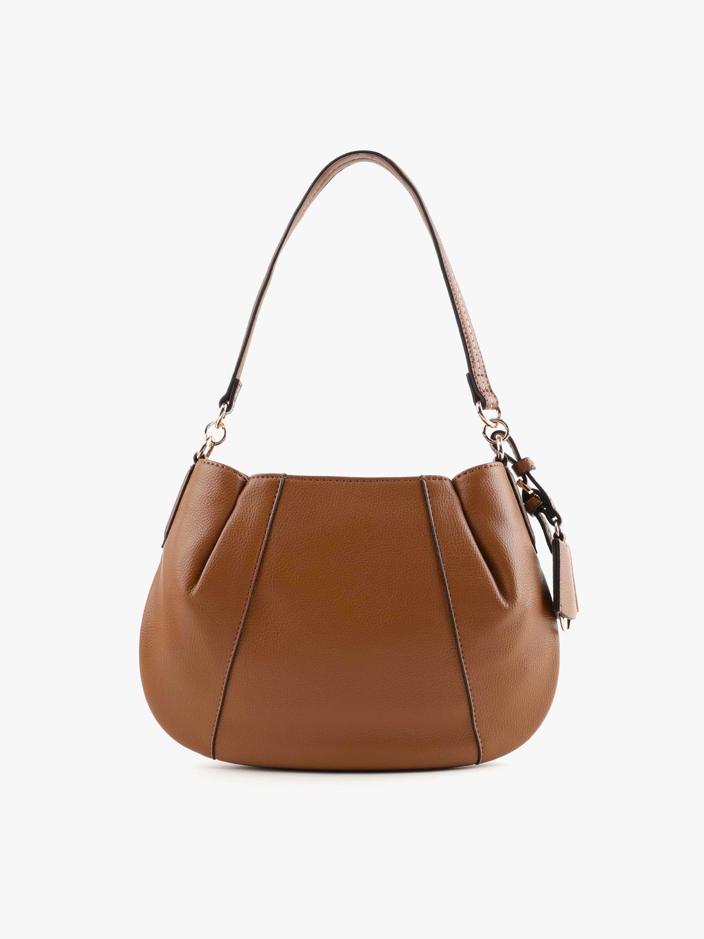 Mala de Ombro Pespontos Camel - Liu Jo  2