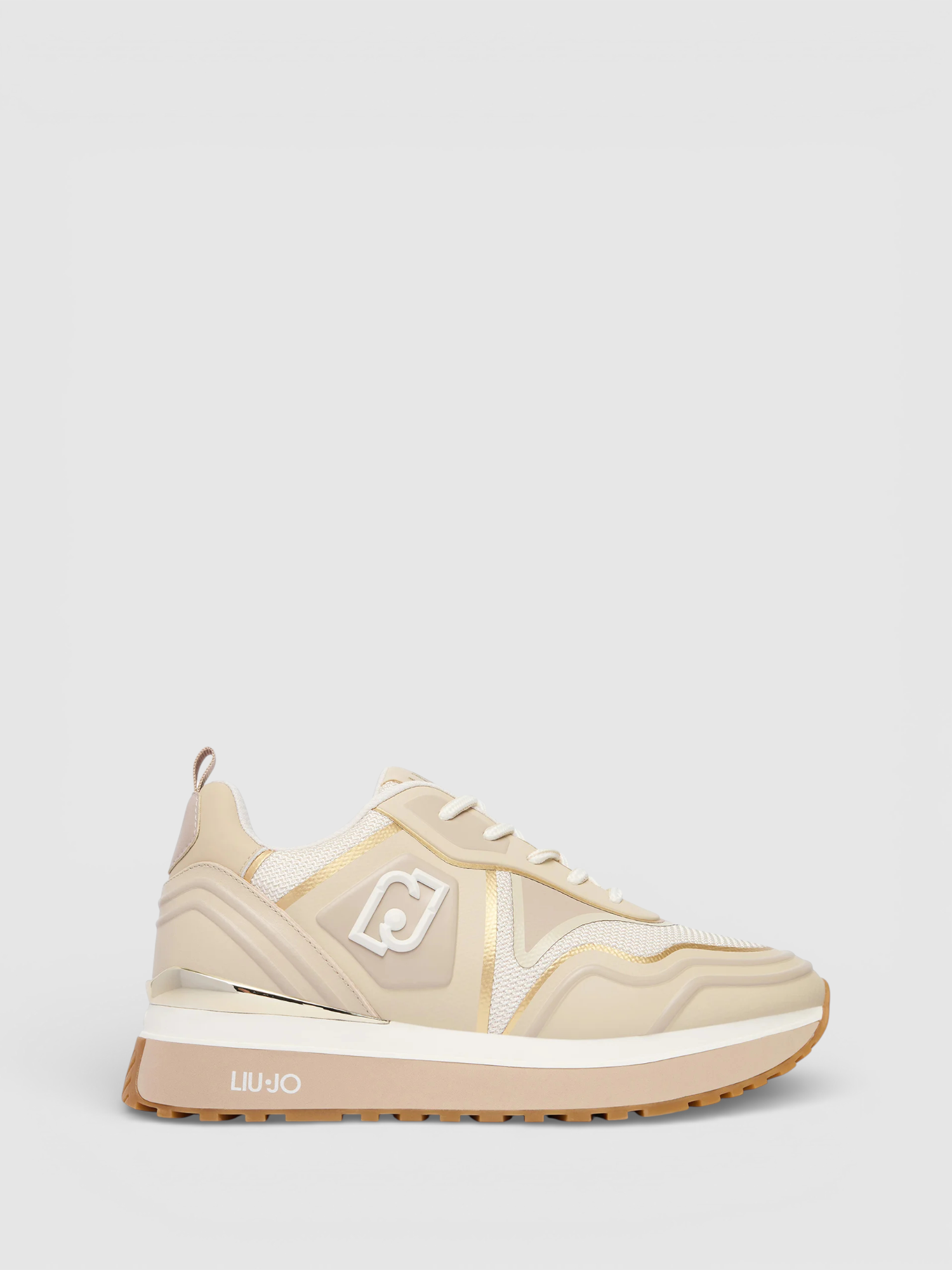 Ténis Maxi Wonder Tech Bege - Liu Jo 1
