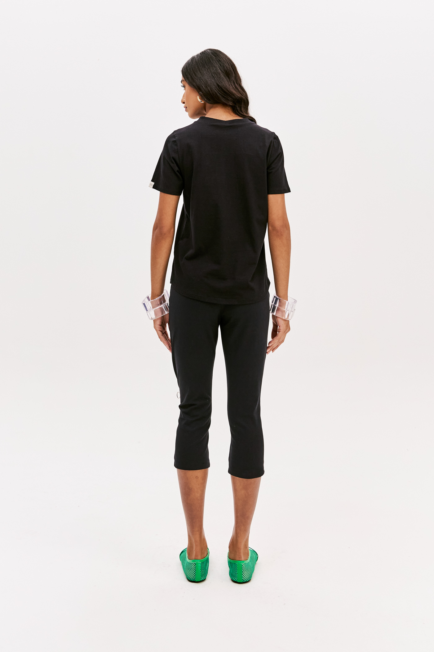 T-shirt Raquetes Preto e Verde -  Lança Perfume  3