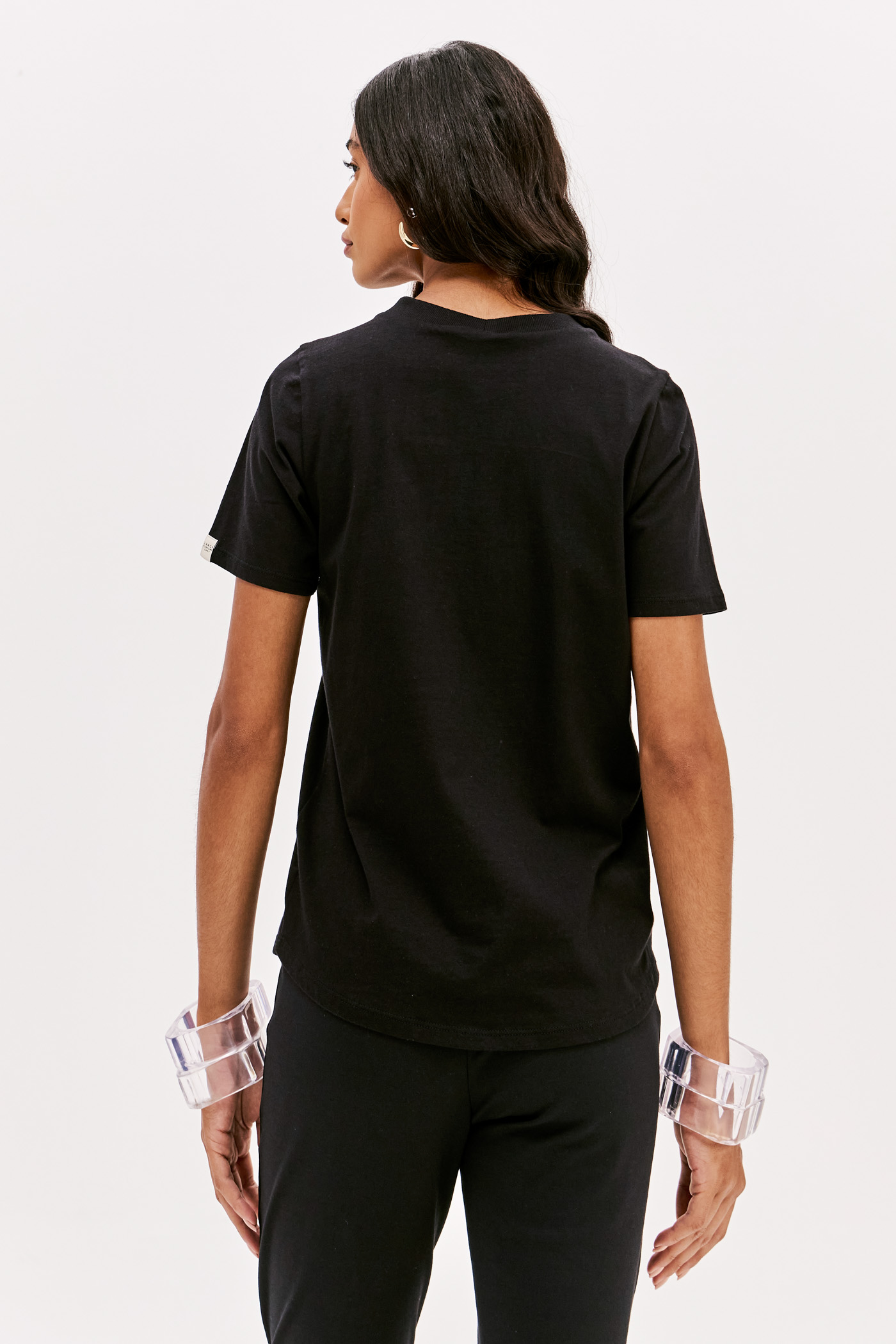 T-shirt Raquetes Preto e Verde -  Lança Perfume  4