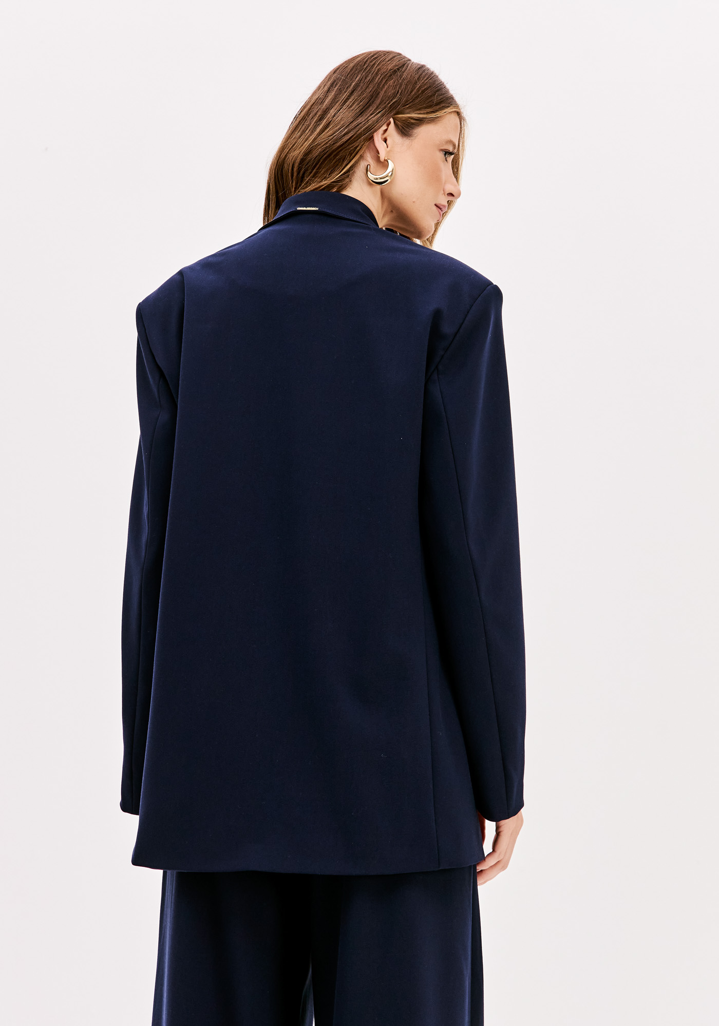 Blazer Oversize Azul Escuro - Lança Perfume 5