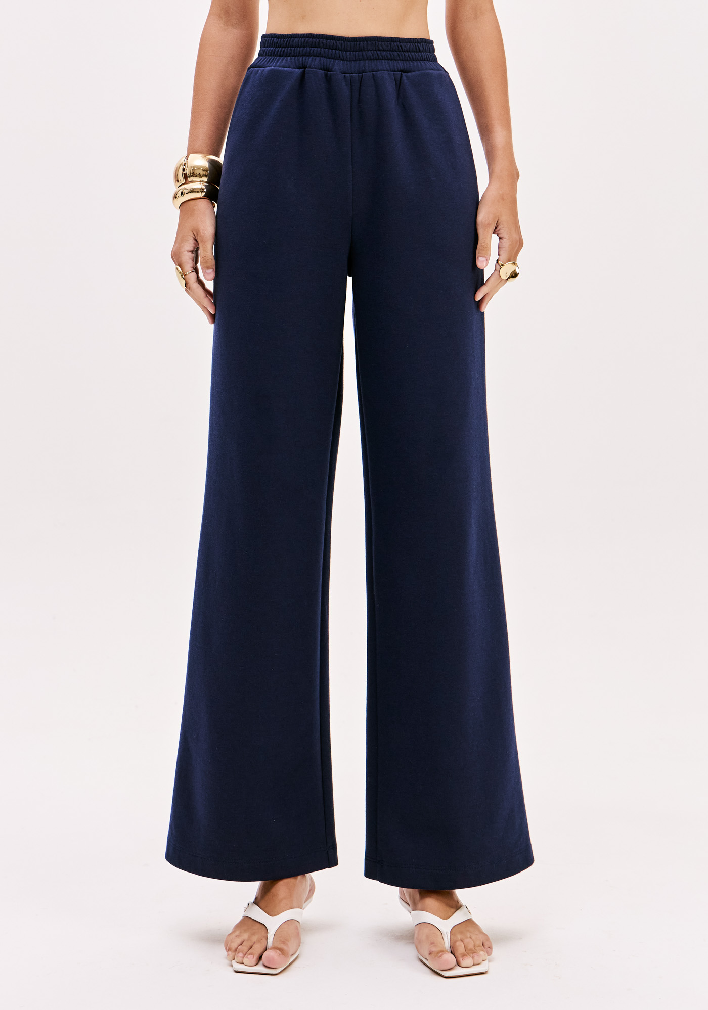Calças Largas Azul Escuro - Lança Perfume  1