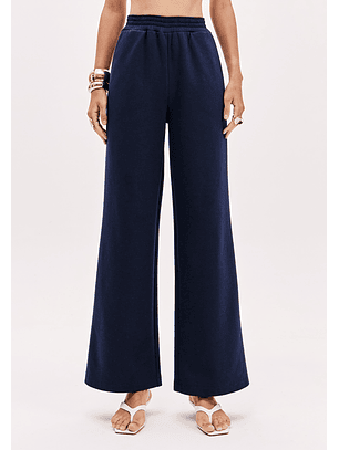 Calças Largas Azul Escuro - Lança Perfume 