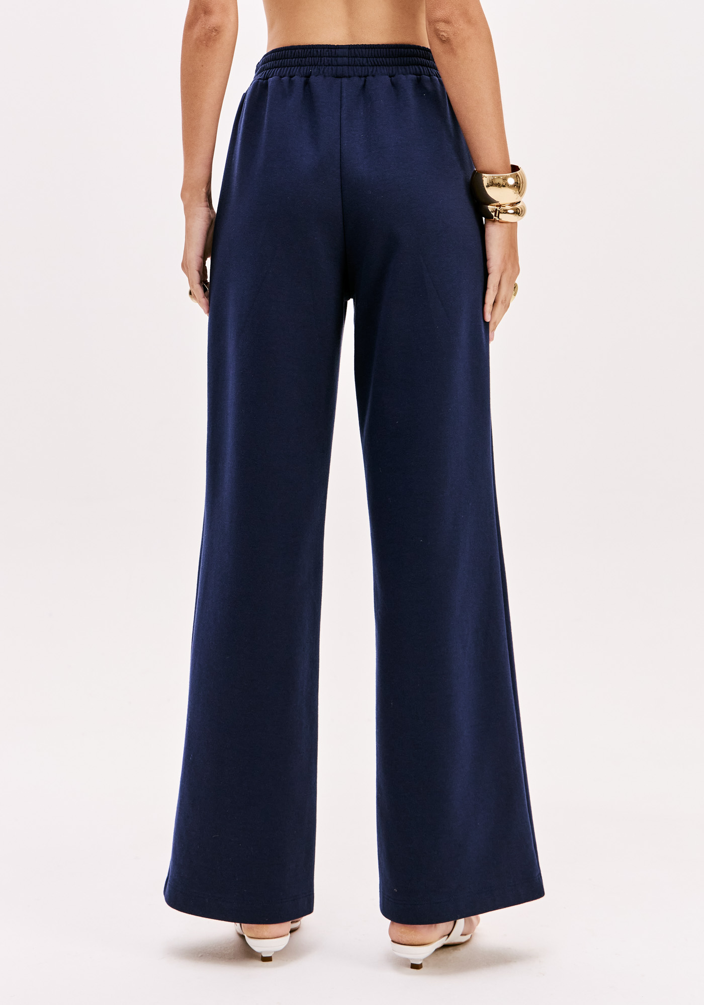 Calças Largas Azul Escuro - Lança Perfume  5