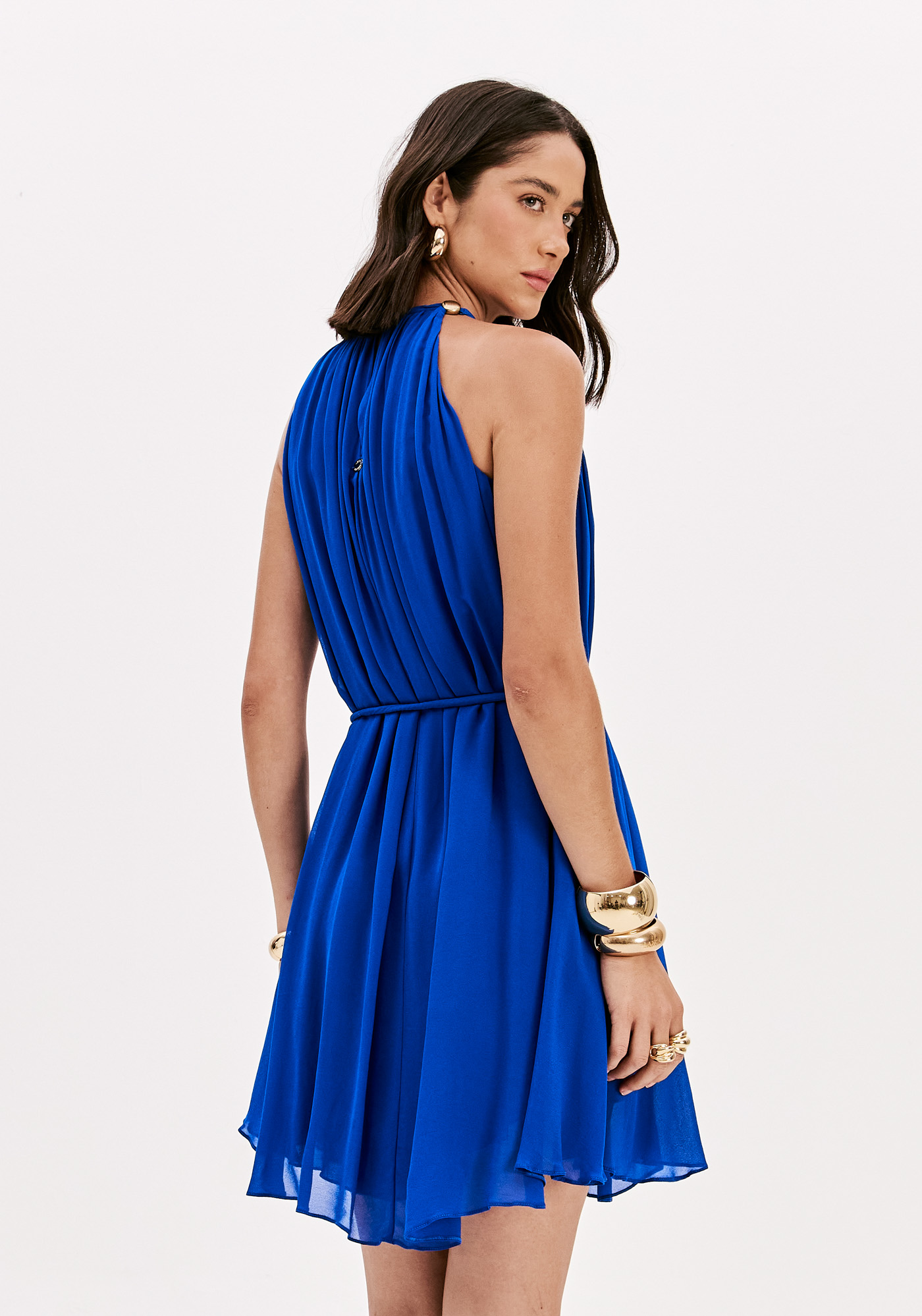 Vestido Curto Solto Azulão - Lança Perfume 3