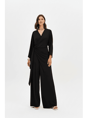 Macacão Malha Fria Preto - Lança Perfume