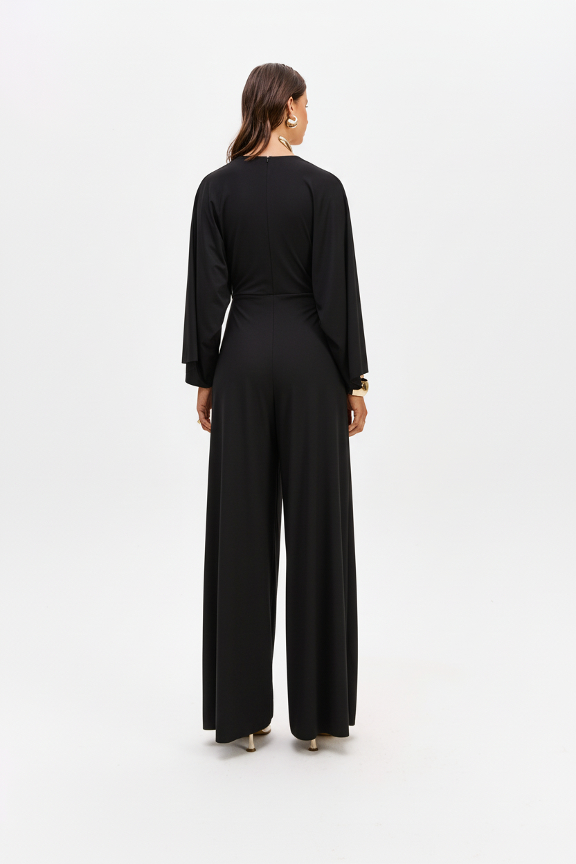 Macacão Malha Fria Preto - Lança Perfume 4