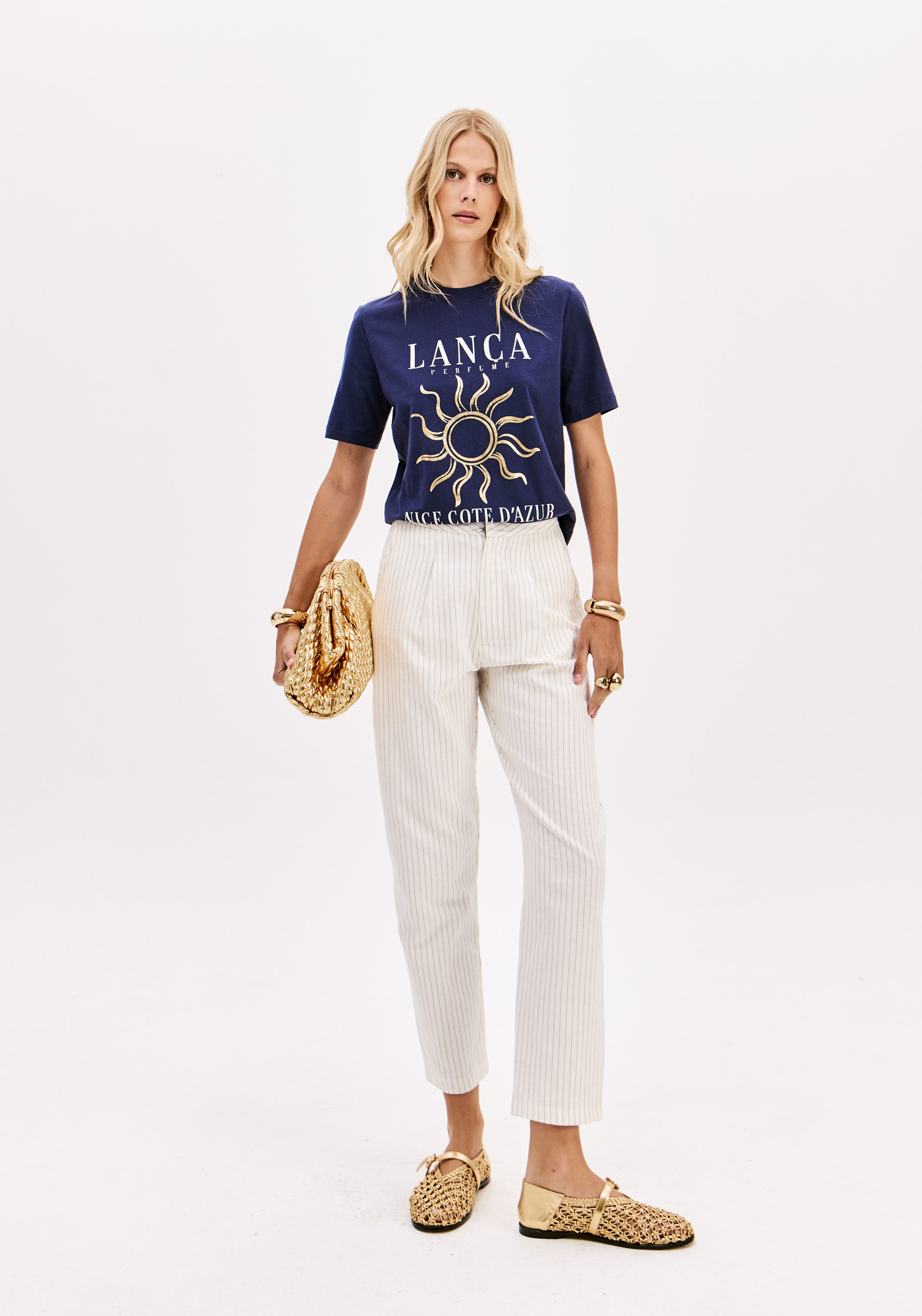 T-shirt Cote D'azur Azul - Lança Perfume  3