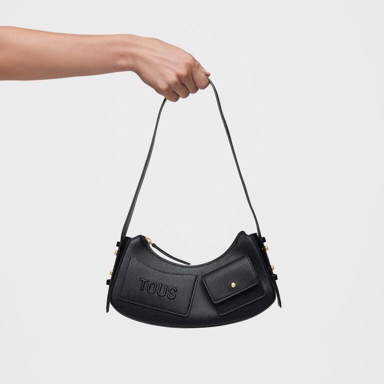 Mala Baguette Basics Preto - Tous 4