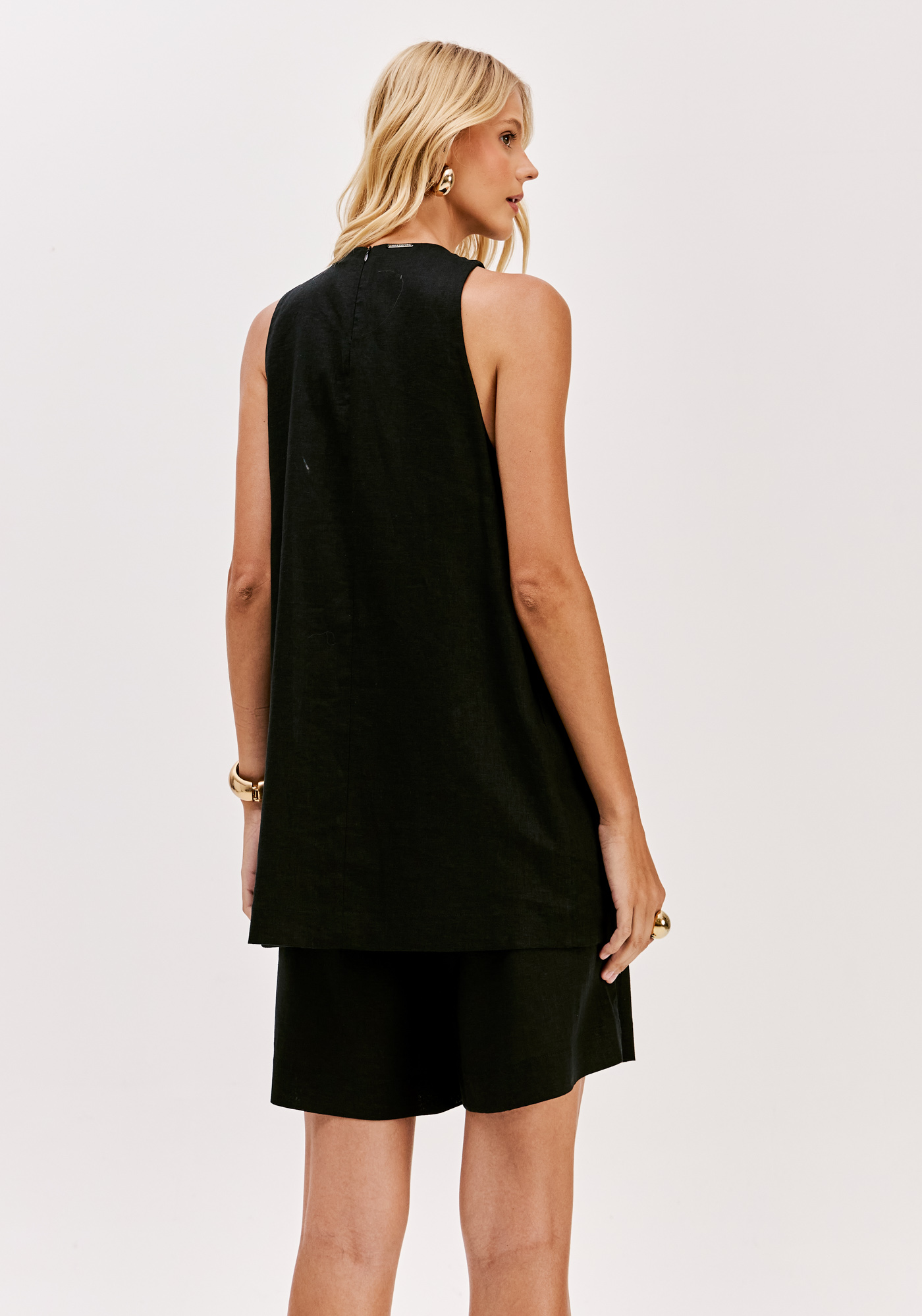 Colete + Top Preto - Lança Perfume 5