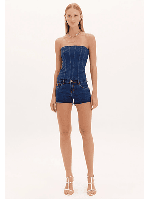 Calções Cós Duplo Ganga - Lança Perfume 