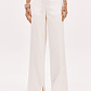 Calças Largas em Algodão Branco - Lança Perfume - Thumbnail 1