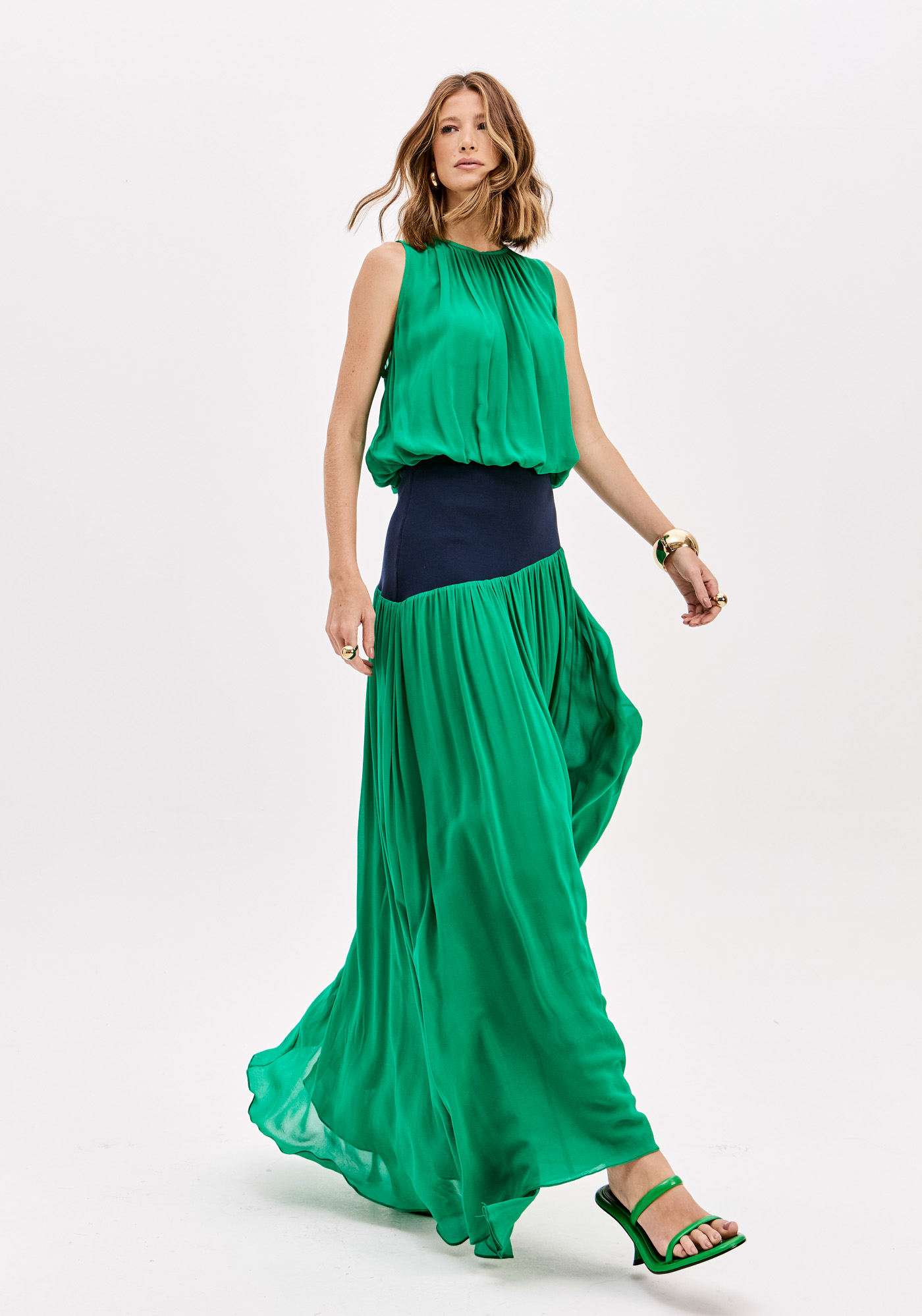 Blusa de Cavas Verde - Lança Perfume 2