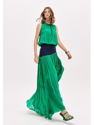 Blusa de Cavas Verde - Lança Perfume