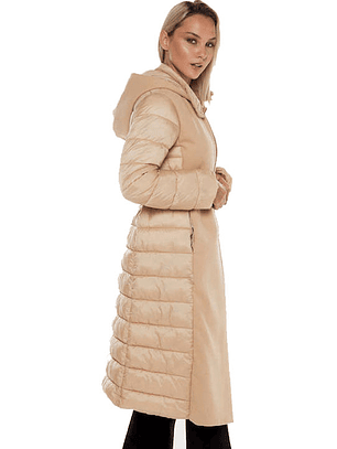 Casaco Kispo Comprido Bege - Liu Jo 