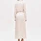 Saia Comprida Acetinada Creme - Lança Perfume - Thumbnail 3