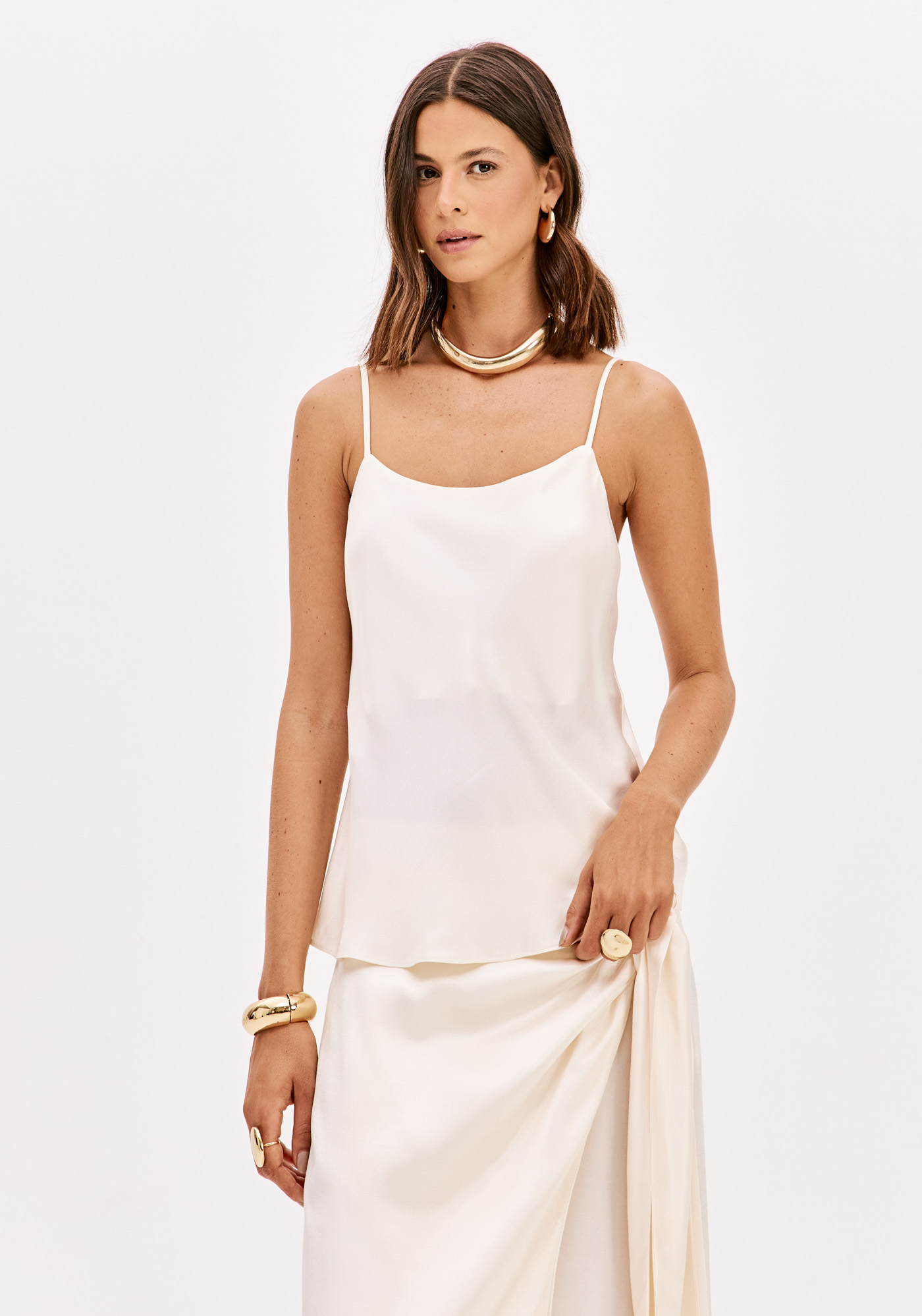 Top de Alças Creme - Lança Perfume  3