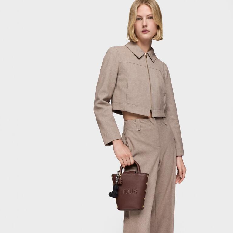 Crossbody Cesta New Classic Castanho - Tous  6