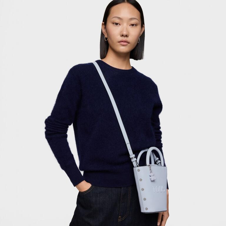 Crossbody Cesta New Classic Azul - Tous   4