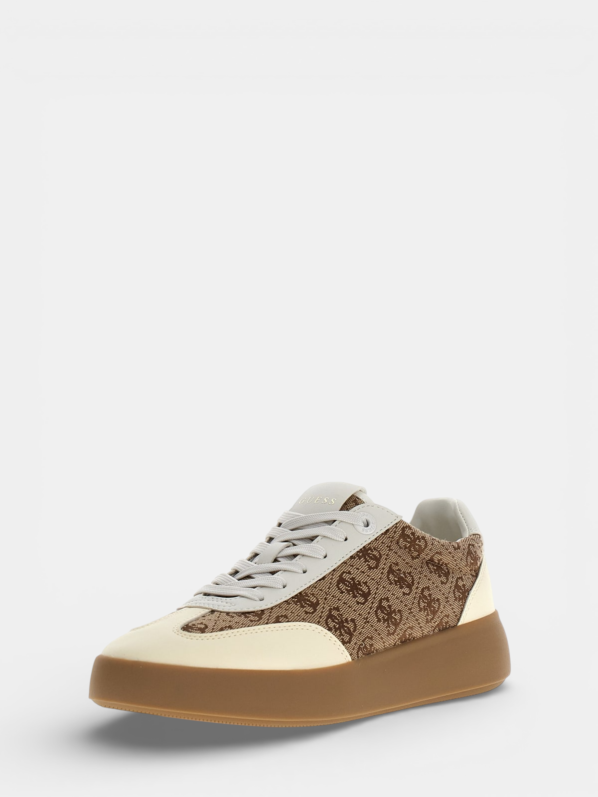 Ténis PARLET Logo Bege - Guess 1