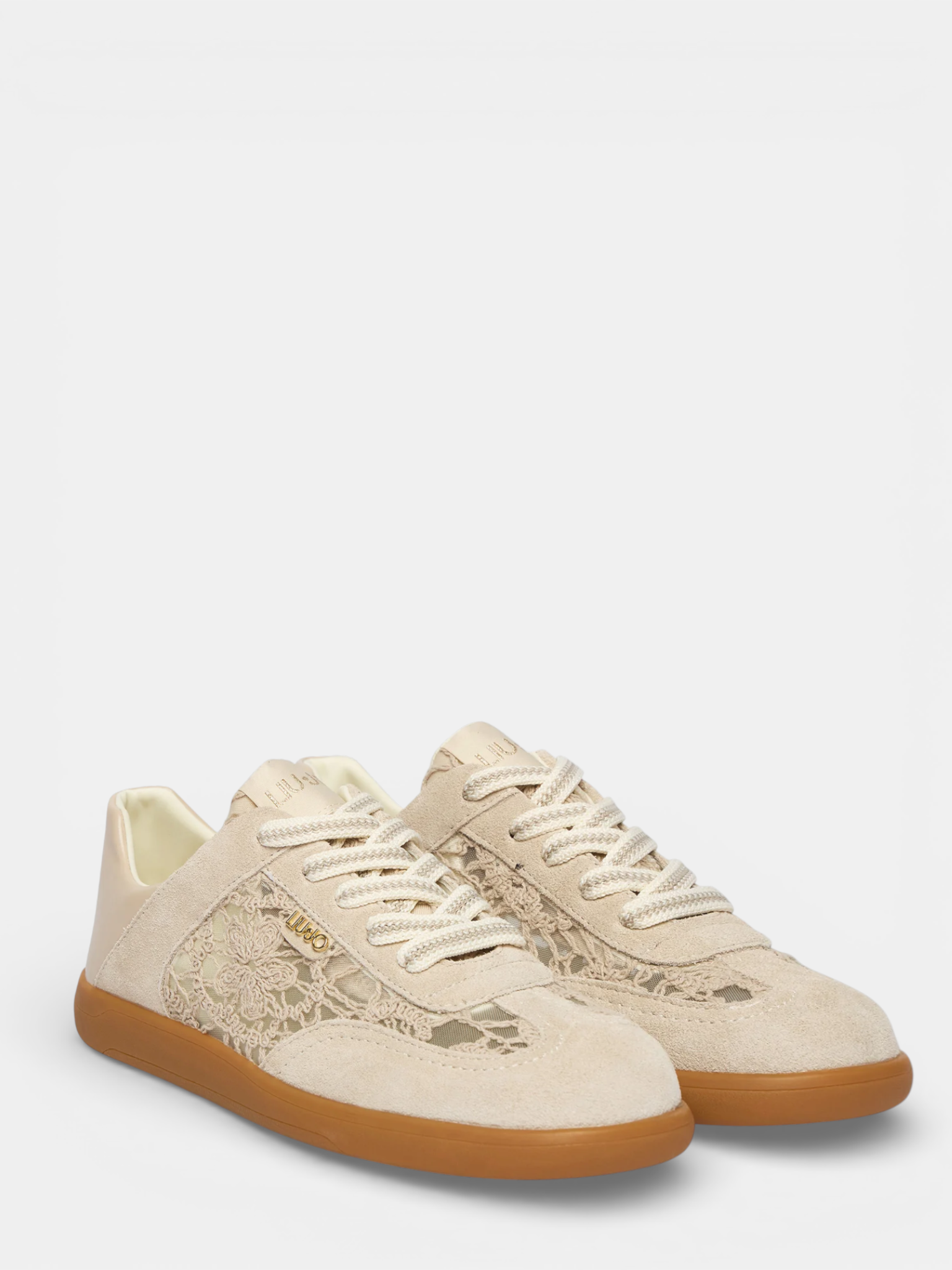 Ténis com Renda Connor 03 Bege - Liu Jo 2