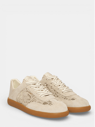 Ténis com Renda Connor 03 Bege - Liu Jo