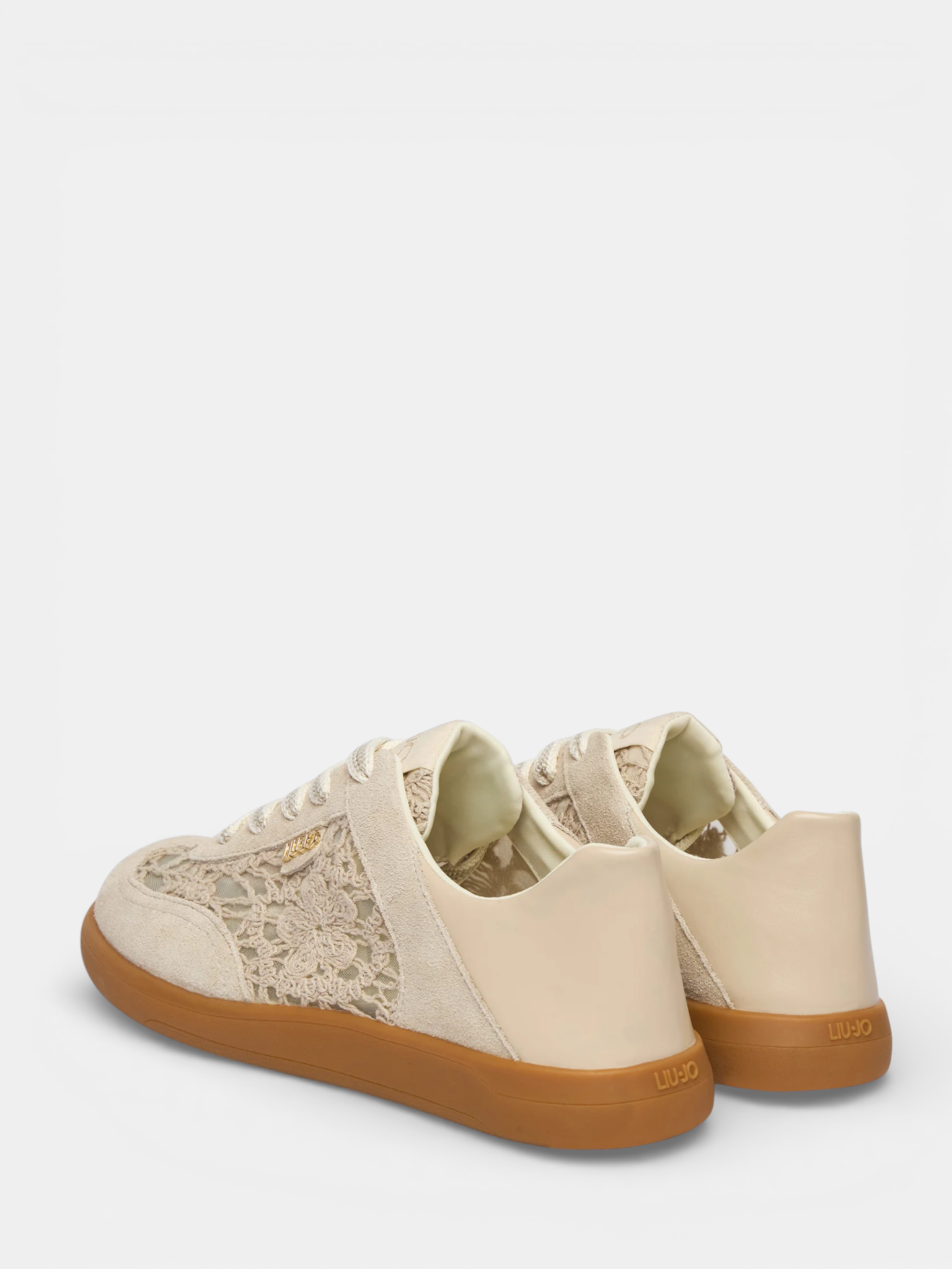 Ténis com Renda Connor 03 Bege - Liu Jo 3
