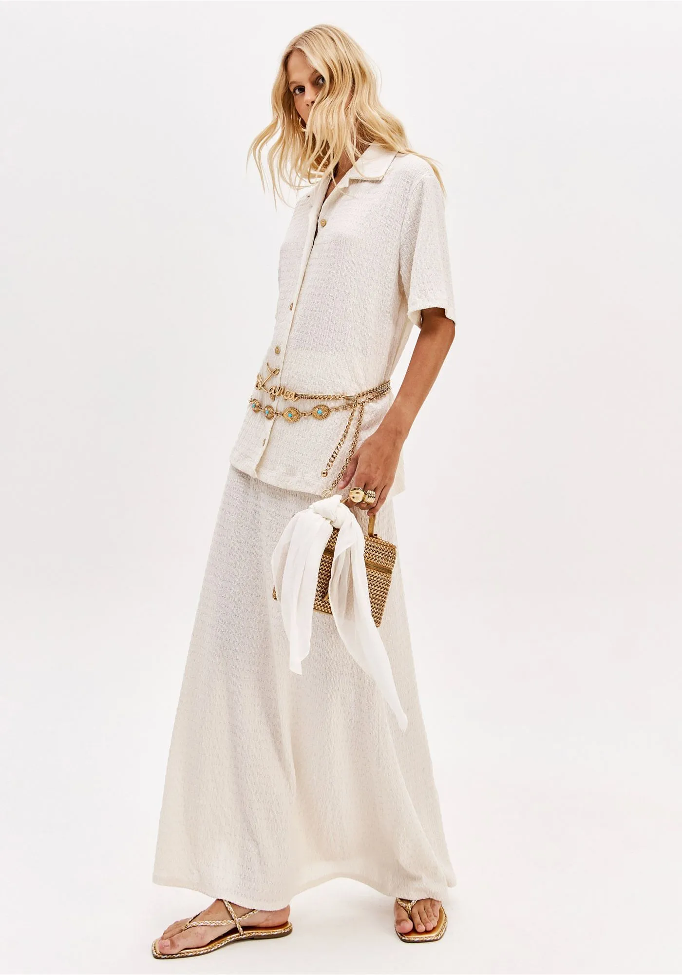 Camisa Solta Branco - Lança Perfume  2