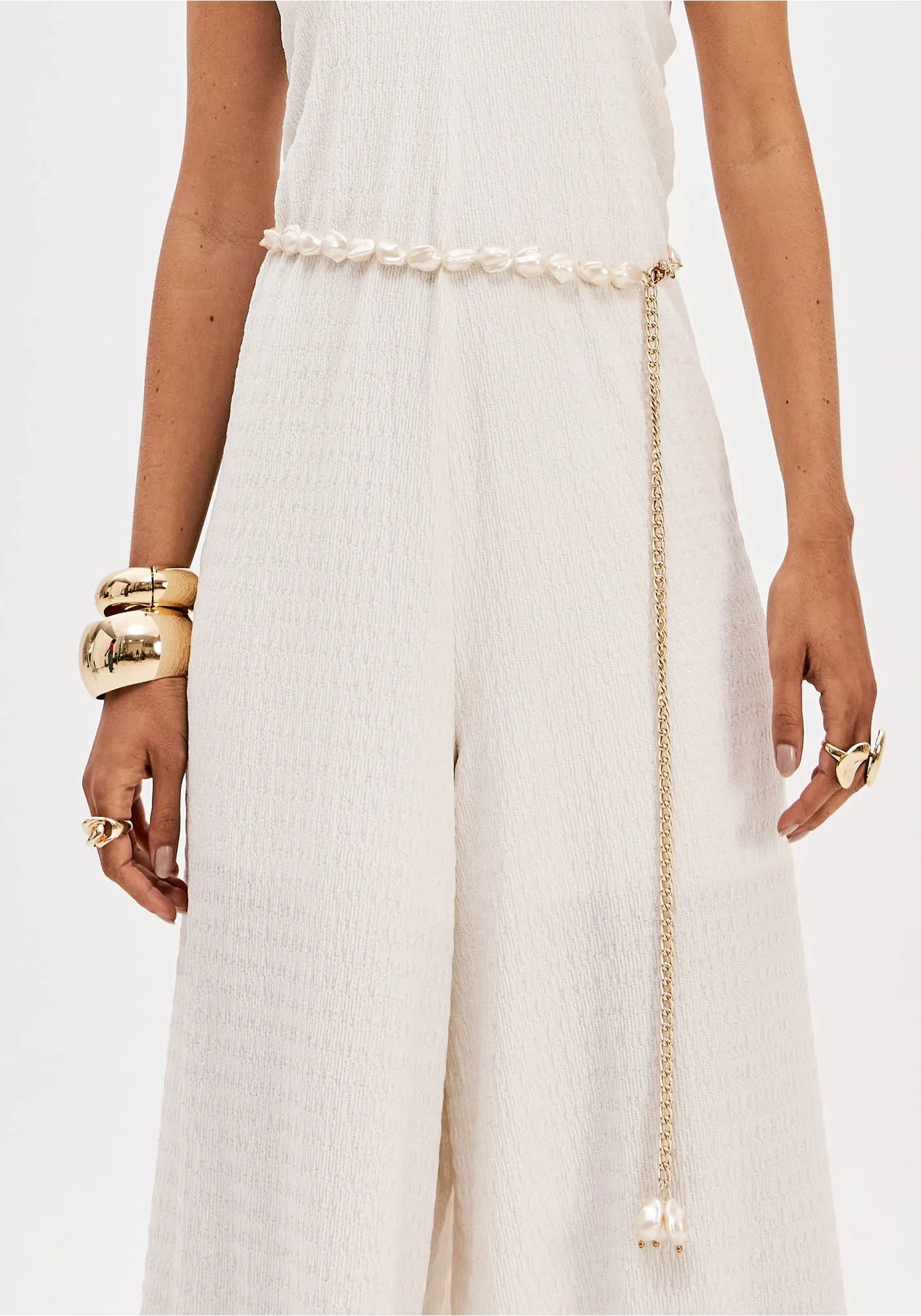 Macacão com Cinto Branco - Lança Perfume  4