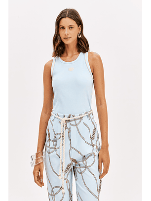 Top de Cavas Azul Claro - Lança Perfume 