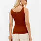 Top de Cavas Canelado Camel- Lança Perfume - Thumbnail 2