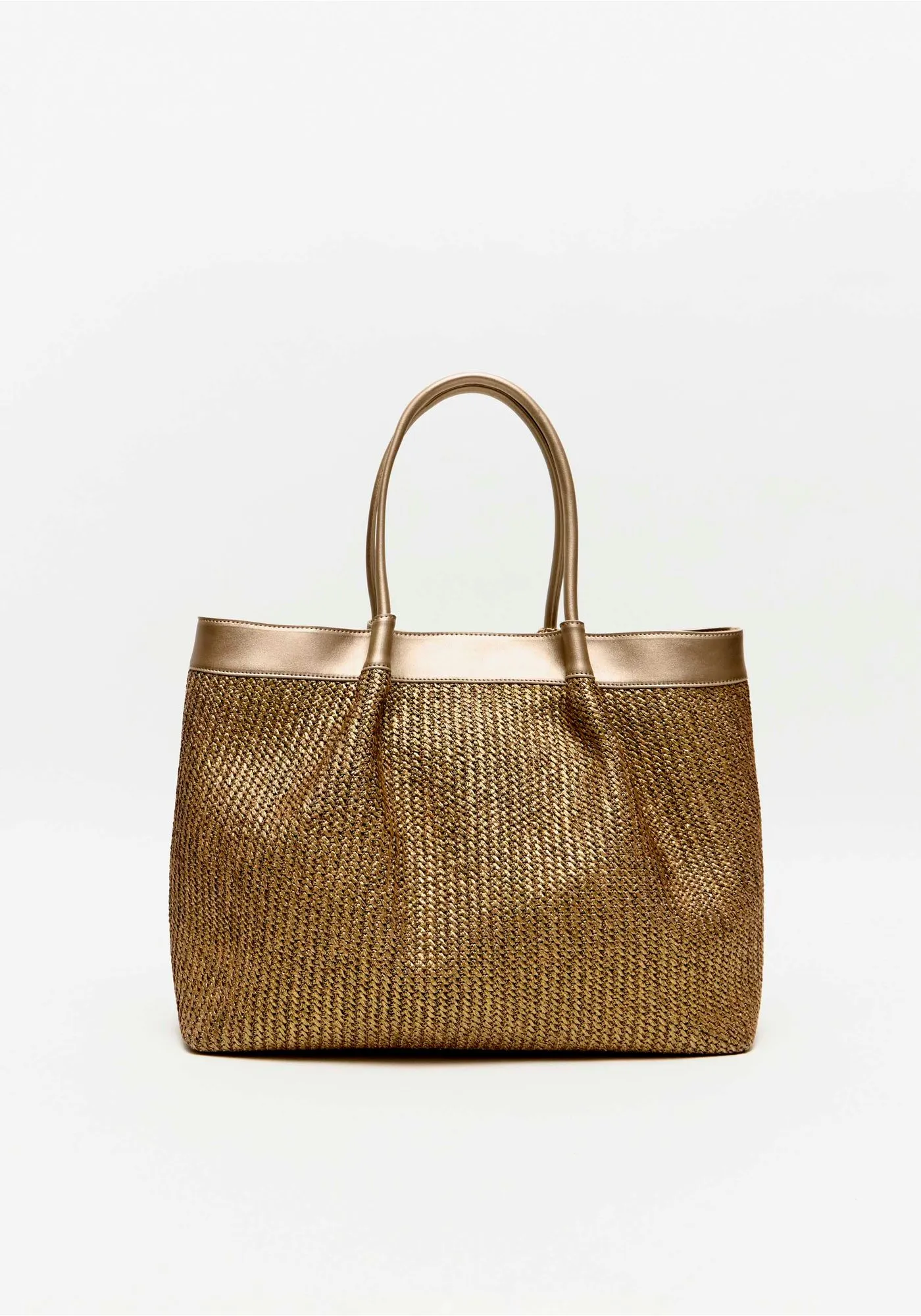 Mala de Ombro Dourada - Lança Perfume  2