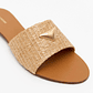 Chinelo em Ráfia Bege - Lança Perfume - thumbnail 4