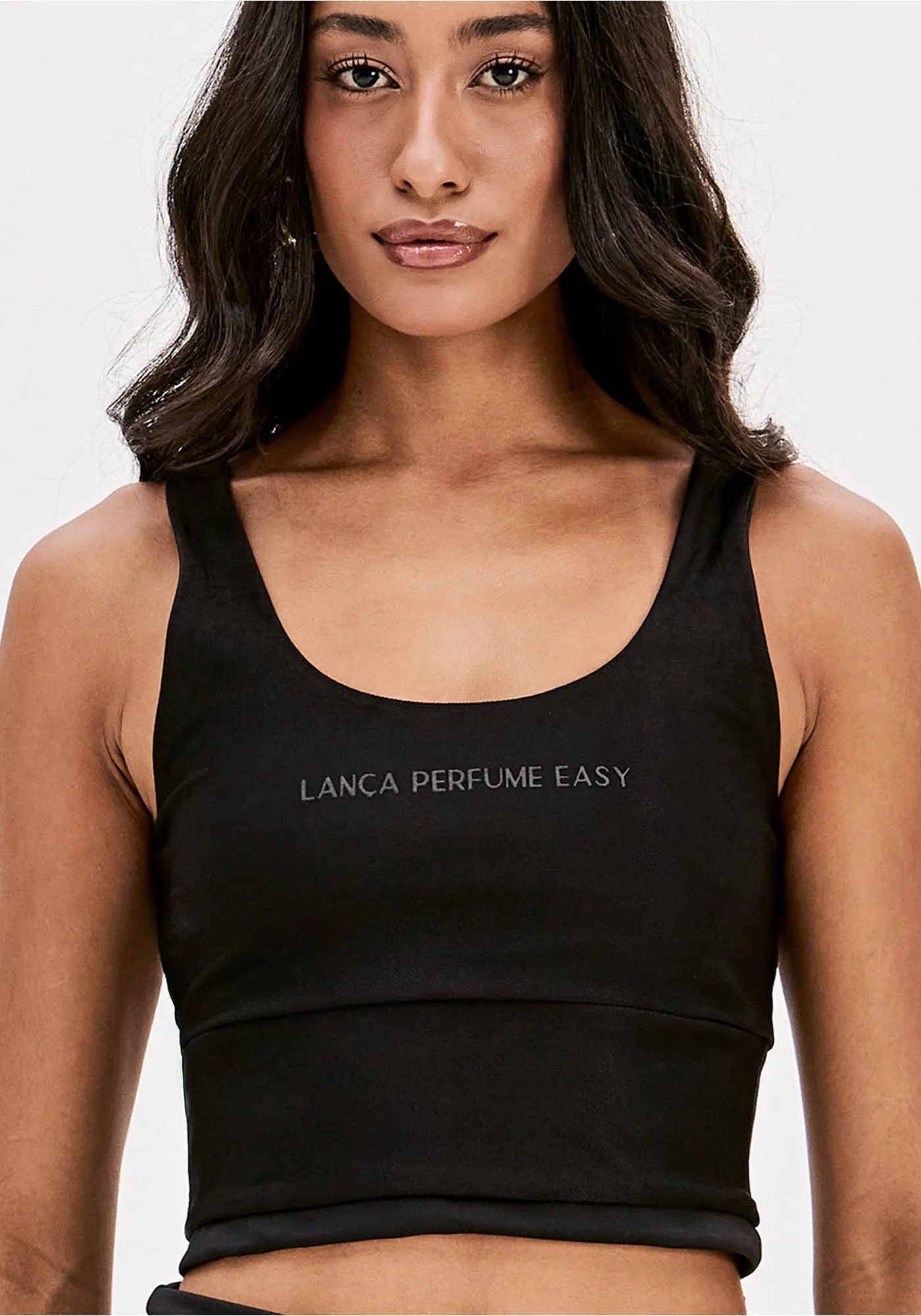 Top Desportivo Preto - Lança Perfume 1