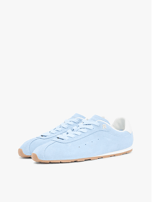 Ténis em Camurça 9189 Azul Claro - Tommy Hilfiger 