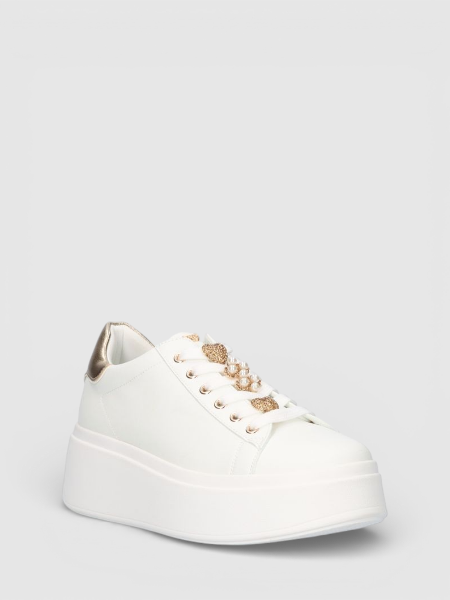 Ténis de Plataforma 88-61EX12 Branco - EXÉ 2