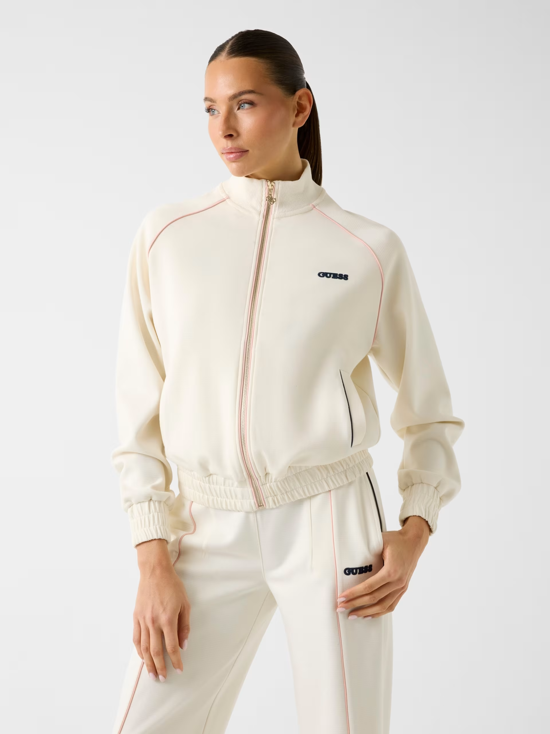 Casaco Desportivo GEORGIA Branco - Guess  1