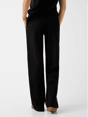 Calças Desportivas Wide Leg GEORGIA Preto - Guess 